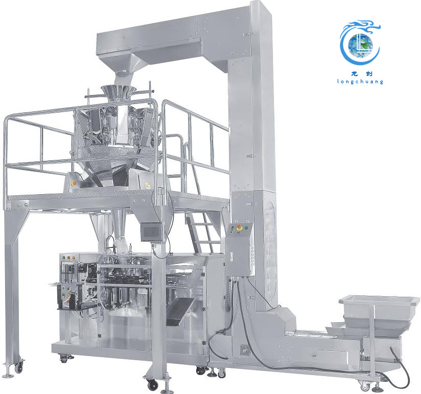 Red Dates Doypack Packaging Machine 10-50 Bag/Min Zipper Pouch Packaging Machine