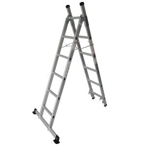 Quality Compact Design Aluminium Multi Purpose Ladder 2x6 150kgs Load Capacity wholesale