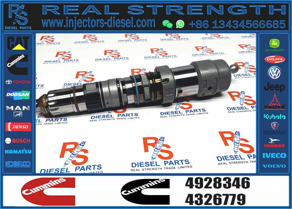 4928346 QSK23 Diesel Engine Common Rail Fuel Injector 4087887 4010163 3766446 4326781