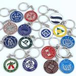 Custom Design Loog Enamel Key Chain Metal Cartoon Keychain