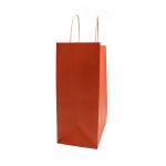 Recycled Paper Shopping Bags With Handles OEM Printing Logo