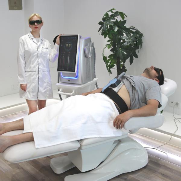 Powerful EMS Body Sculpting Machine , Magnetic Muscle Stimulator Pulsation 300us