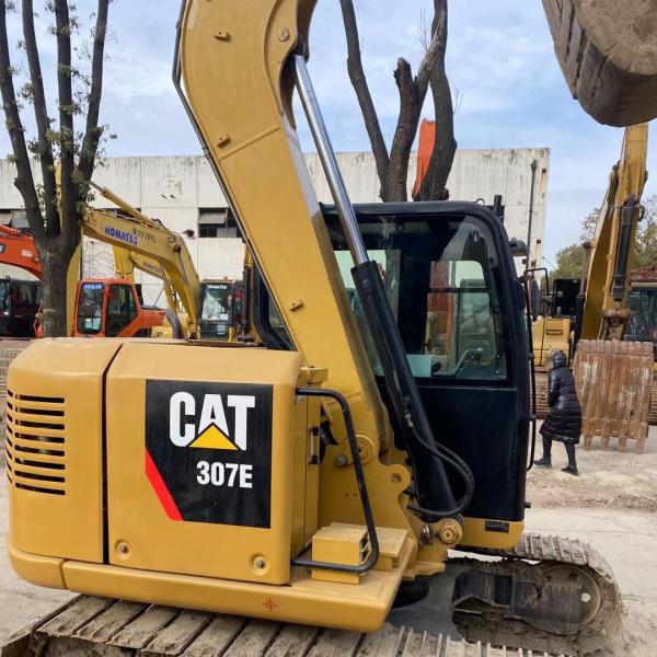used engineering construction machine Cat 307E hydraulic minibagger preise mini
