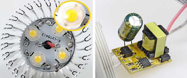 7W LED Spot Light GU10 COB led