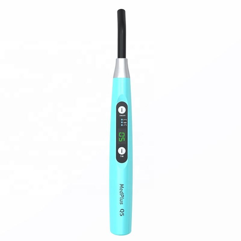 Portable DC 5V 1A Dental Curing Light Multicolor Wave Length 385-515nm