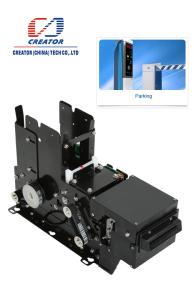 Quality DC 24V Magnetic Card Dispenser For Access Control System , RS-232 Smart Card Dispenser wholesale
