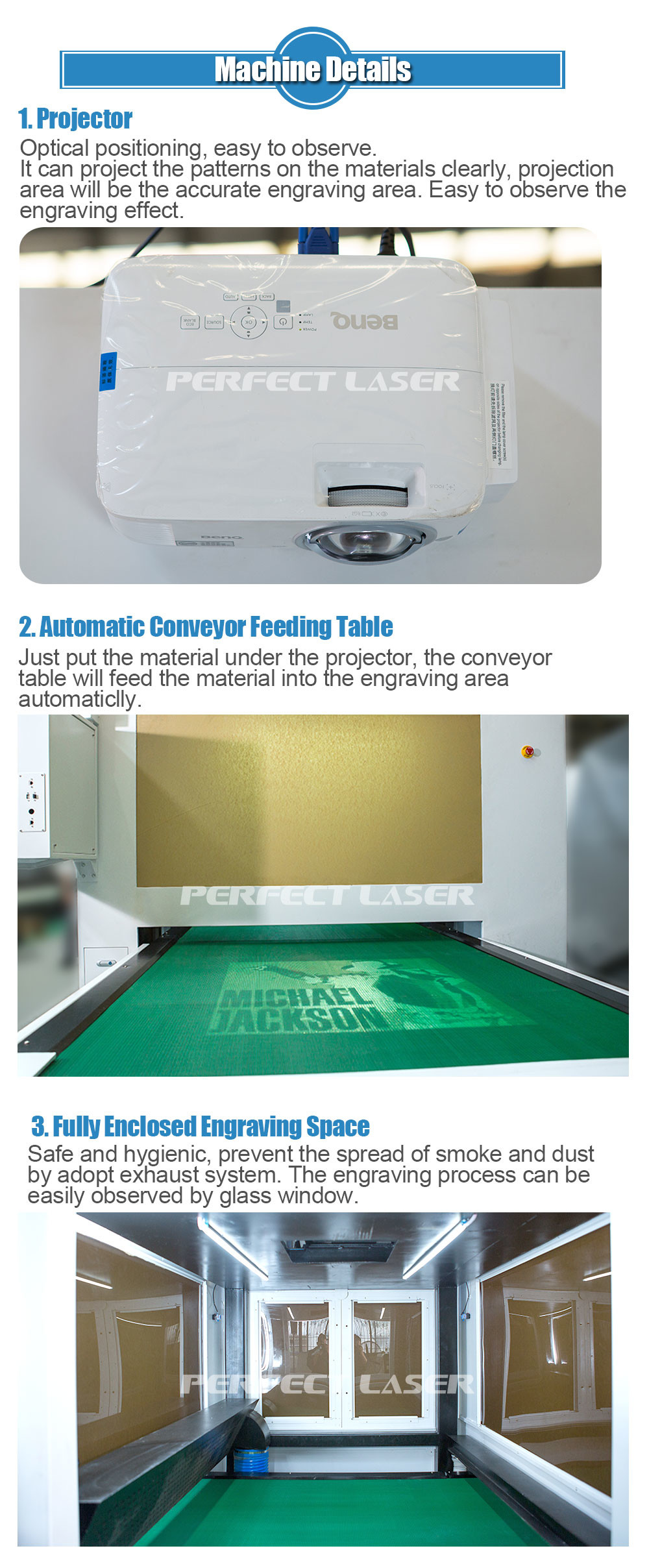 Full Protection Galvanometer Scanning Co2 Laser Engraver 500W For Jeans / Denim
