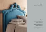 modern America style fabric peacock bed
