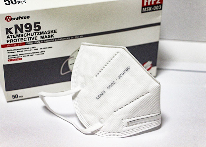 Virus Protection KN95 Respirator Mask Melt Blown Filter Material