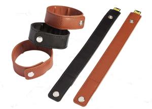 Quality Brown Leather Usb Stick Drive Novelty Designed 32g 2.0 Convenient Carry wholesale