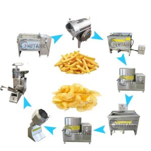 Quality Banana Potato Chips Production Line , Small Scale Plantain Chips Making Machine wholesale