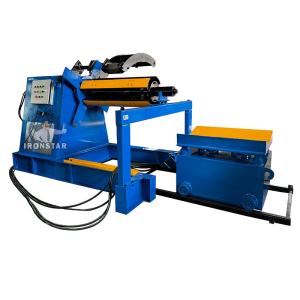 Quality 10 ton auto hydraulic decoiler with car wholesale