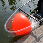 Tourism / Vacation Clear Bottom Paddle Board , Ocean Fishing Kayak With