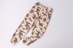 Elastic Waist Womens Camo Jogger Pants 98% Cotton 2% Spandex