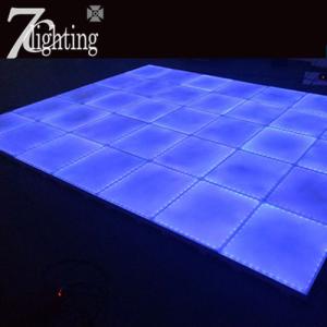 Quality 50 x 50cm LED Brick Dance Floor Light Glowing LED Dance Floor installed for Disco Nightclub Stage wholesale