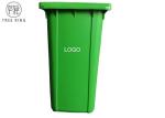 Household 240 Liter Plastic Rubbish Bins , Council Red Wheelie Bin For Garden