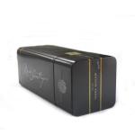 Wholesale premium square wine tin with emboss logo