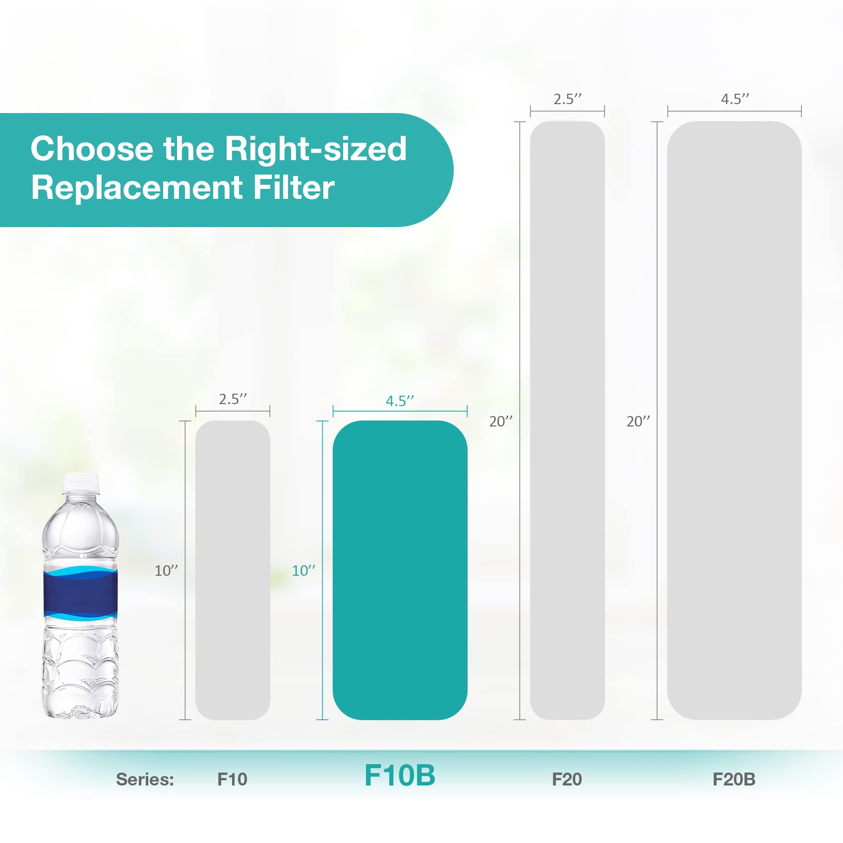 1 kg PP Water Filter Sediment Filter for Crystal Clear H2O