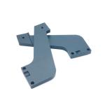 Customized Sheet Metal Steel Stamping Parts with Black Powder Coating Surface