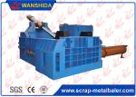 PLC Automatic Hydraulic Scrap Metal Baler With Bale Side Push Out