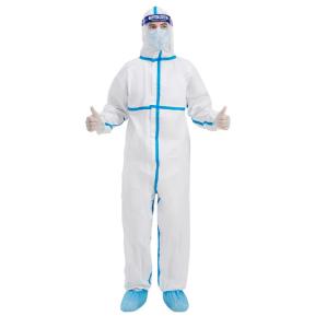 Quality FDA Medical Disposable Clothing , OEM Disposable Microporous Coveralls wholesale