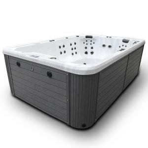 Quality 8 10 Persons Outdoor Acrylic Swim Spas Hot Tub SAA For Swimming Exercise 3500L wholesale