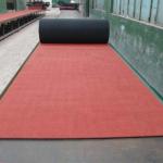 Prefabricated Roll Mat Track For Standard 400M Runway International Game WAF