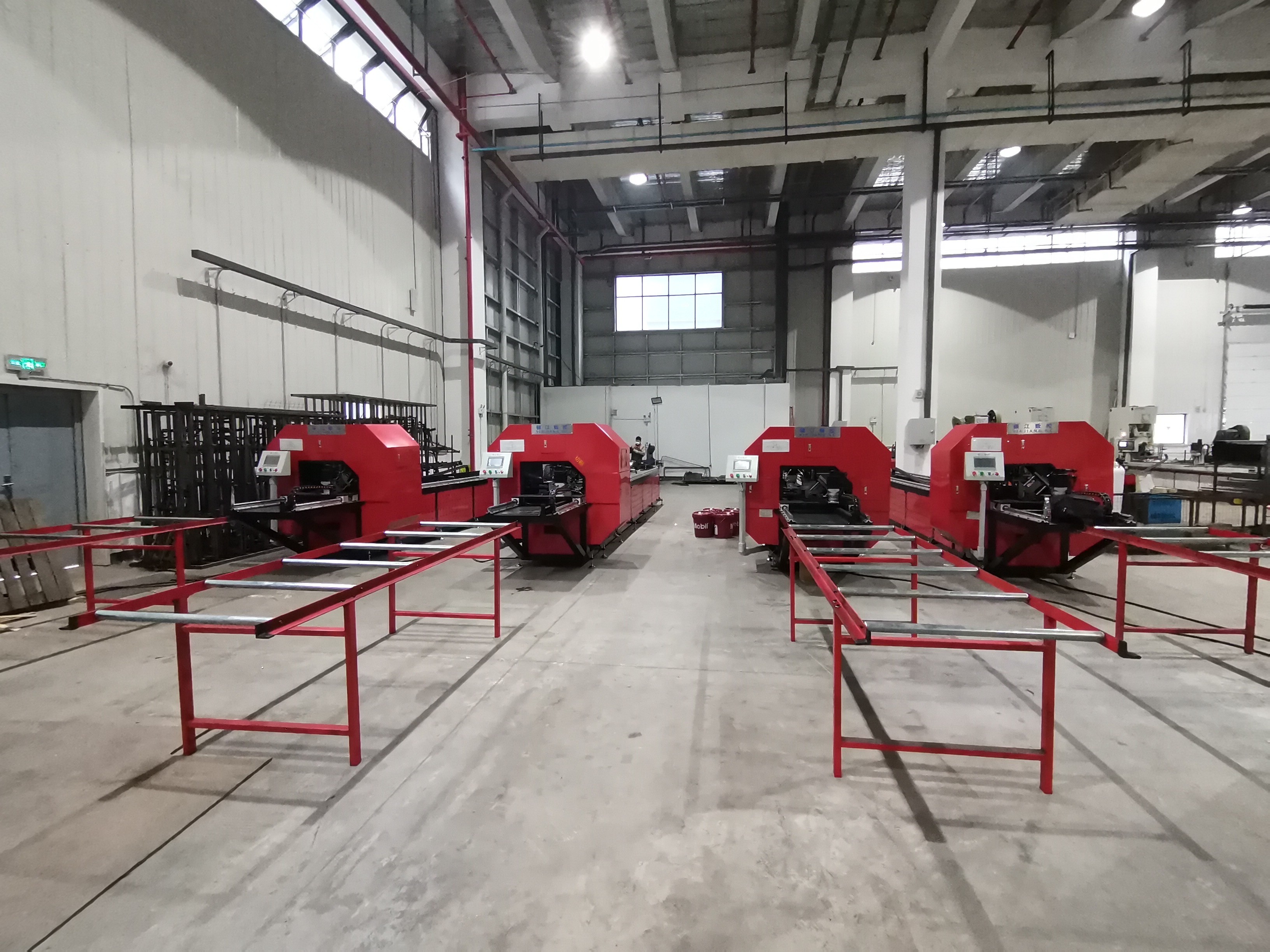 Fully Automatic Railing Stamping Press Top Notch Railing Processing Equipment