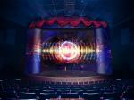 P5.2mm Glass Transparent LED Display Store Hanging Glass Windows LED Curtain