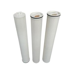 Quality High Flow Filter Cartridge for Petrochemical and power plant condensation, high filtration efficiency. wholesale