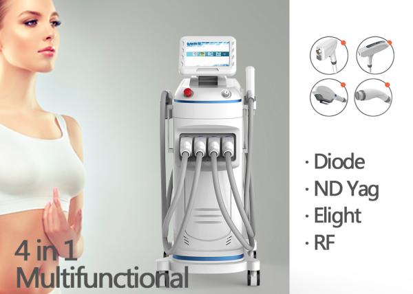 Professional Laser Hair Removal Machine / Laser Scar Removal Machine With Four