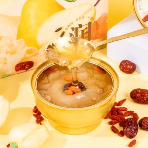 Quality Instant Bird's Nest Tremella Pear Soup Ready-to-Eat Collagen Dessert Natural Low Sugar No Preservatives wholesale