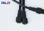 M6/M8/M12 Straight Plug IP67 Waterproof Cable Connectors Male Female 22-16AWG