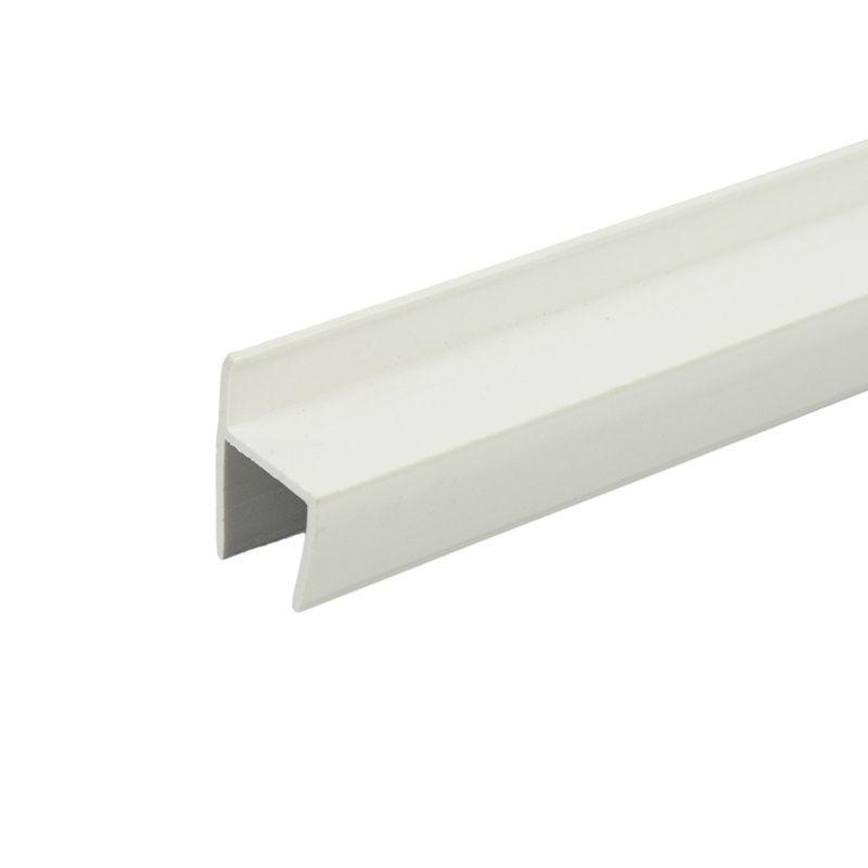 Custom PVC Plastic H furniture Edge Banding Profile H Shaped Channel Profile