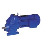 Compact Single Stage Speed Helical Gear Reducer Motor OEM
