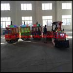 Attractions tourist road train trackless train for sale