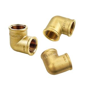 Quality Factory Wholesale Full Brass Female Elbow Fitting Sliding Fitting For Pex Plumbing Water Pipe wholesale