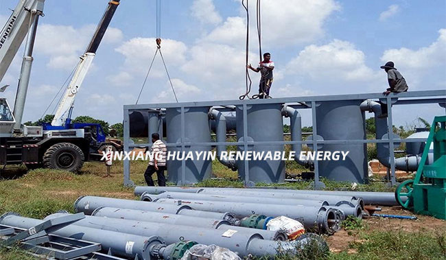 Automatic Machine That Converts Plastic Into Fuel Batch Type Huayin