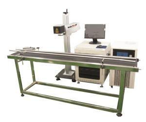 Quality Production line Fiber Laser Marking Machine for Brass, Copper Materials wholesale
