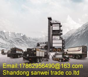 Quality 180T Automatic Portable Asphalt Mixing Plant 1080m2 3000KG / Batch DLB-3000 wholesale