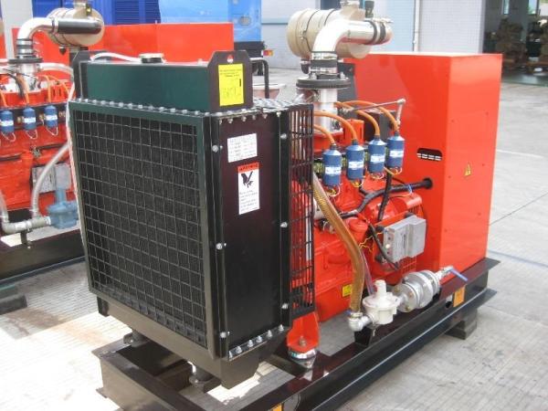 Acetylene Brushless Natural Gas Generator , 10kw To 100kw Water Cooled Gas