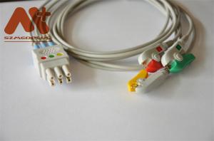 Quality Datex Ohmeda Compatible 3 lead clip ECG Leadwire - 545315 wholesale