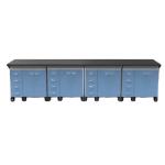 100KG Laboratory Wall Bench Waterproof Commercial Lab Furniture