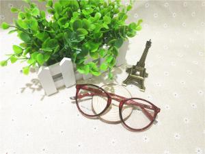 Quality 80031-C5 Shiny Red Color Acetate Temple TR90 Material Optical Eyeglasses frame wholesale