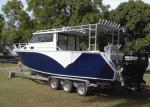 30ft V - Hull Aluminum Fishing Boats Saltwater Fishing Boats Outboard Engine