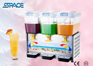 Quality Commercial Cold Drink Dispenser Machine with Three Tanks High Output wholesale