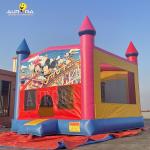 Outdoor Commercial Inflatable Bouncer PVC Colorful Adult Kids Jumping Castle