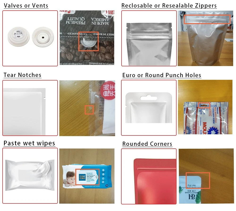 Granule Pouch Nuts Filling Machine Coffee Beans Seeds Horizontal Sealing Machine