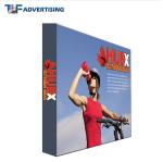 Custom Printed Trade Show Backdrop Displays , Portable Exhibition Displays Flame