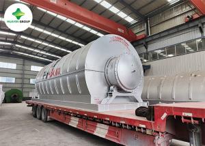 Quality 50 TPD Waste Tyre To Oil Pyrolysis Plant Fully Automatic wholesale